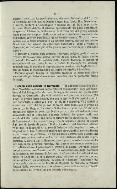 Documenti della guerra : bollettino d'informazioni pubblicato dalla Camera di commercio di Parigi